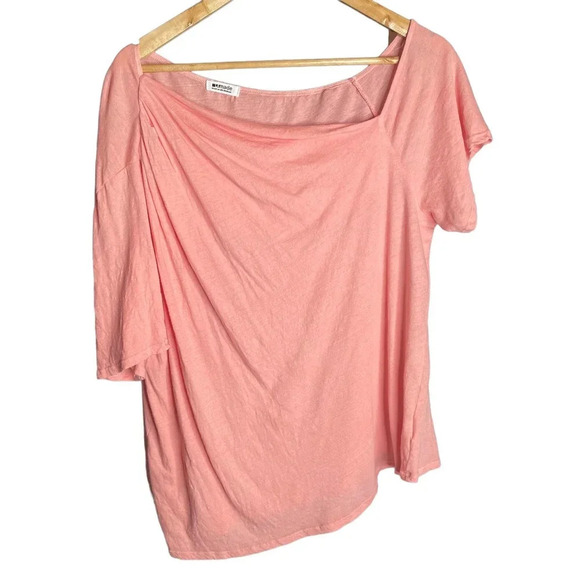 LA Made Sylvie Off the Shoulder Tee Bellini - Picture 5 of 8